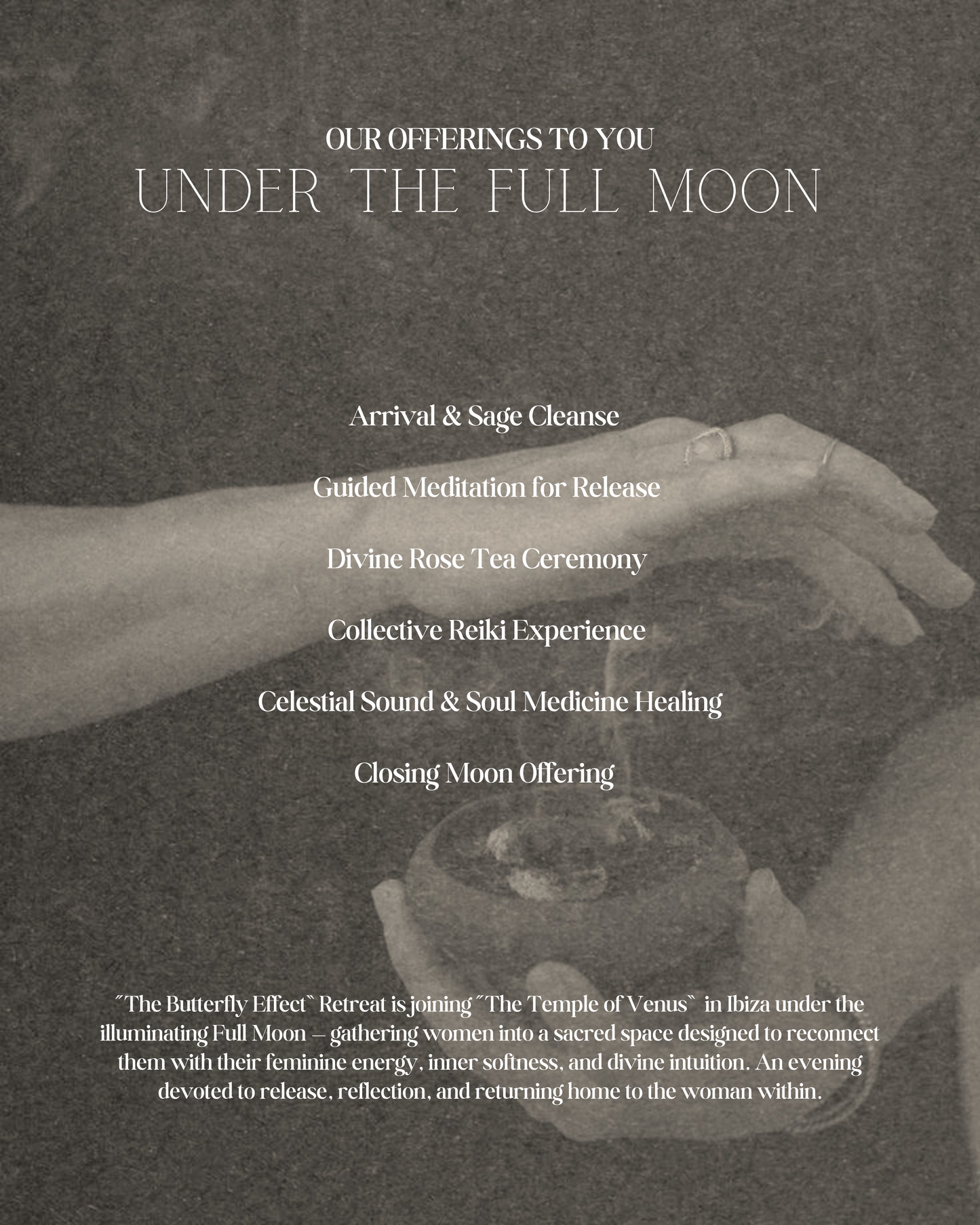 FULL MOON CEREMONY IN IBIZA